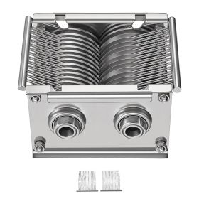 Meat Cutter Machine Blade, 7 mm Replacement Commercial Blade for Model 90 Food Slicer, Stainless Steel, for Boneless Meat, Soft Vegetables